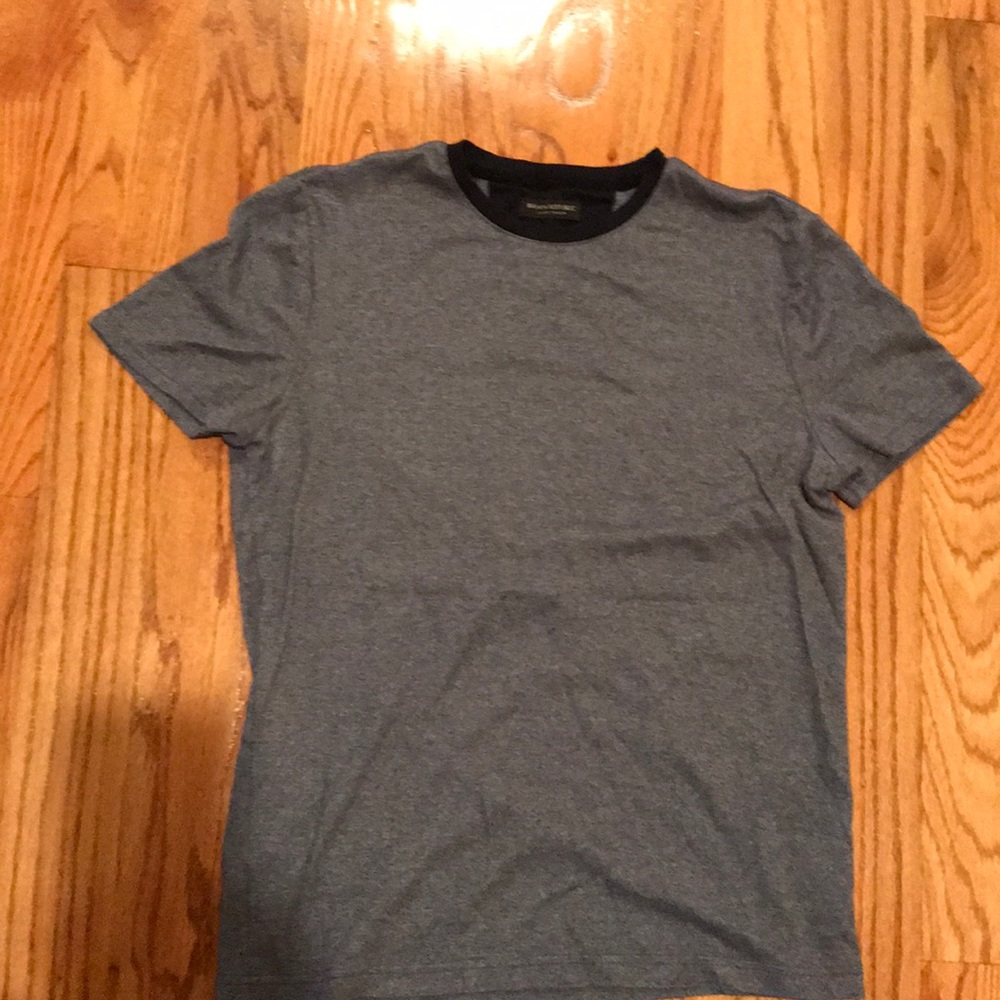Banana Republic Luxe Touch Blue Tshirt Mens Medium